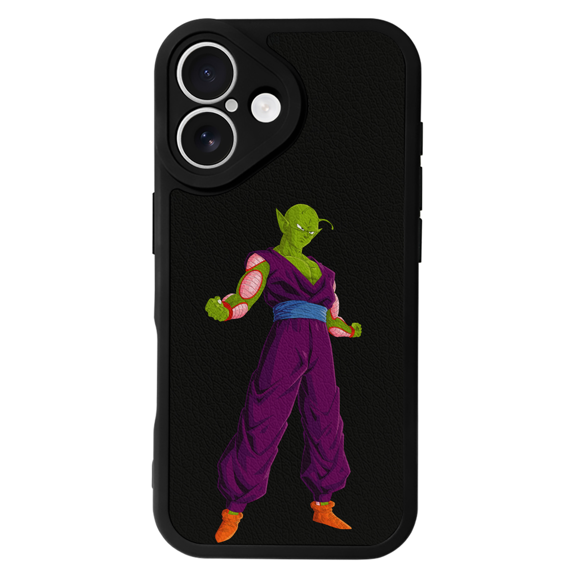 （画像用） ドラゴンボール ピッコロ DRAGON BALL Piccolo 【iPhone 16シリーズ対応】シリコンスマホケース（レザー調） 材質：シリコン